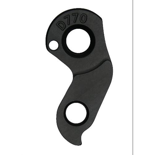 Dropout #1131• CNC manufactured from 6061 alloy for better shifting performance and higher durability • Black anodized finish for better looking and a longer lasting surface quality
Holes: 2-Hole
Position: Outside
Mount: 4mm - M12x1.75
Distance: 11 mm
We suggest to order 2 Dropouts, so you have next time one in spare and have no waiting time.