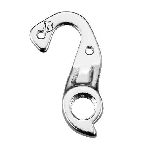 Dropout #1192All Union derailleur hangers are 100% identical to the original ones and come from the same frame manufacturer.Holes: 2-Hole
Position: Outside
Mount: M3-M3
Distance: 20 mm
We suggest to order 2 Dropouts, so you have next time one in spare and have no waiting time.