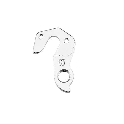 Dropout #1193All Union derailleur hangers are 100% identical to the original ones and come from the same frame manufacturer.Holes: 2-Hole
Position: Outside
Mount: M4-M4
Distance: 21 mm
We suggest to order 2 Dropouts, so you have next time one in spare and have no waiting time.