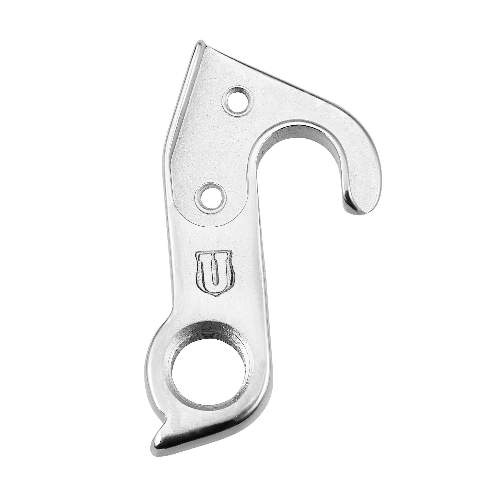 Dropout #1198All Union derailleur hangers are 100% identical to the original ones and come from the same frame manufacturer.Holes: 2-Hole
Position: Inside
Mount: M3-M3
Distance: 13 mm
We suggest to order 2 Dropouts, so you have next time one in spare and have no waiting time.
