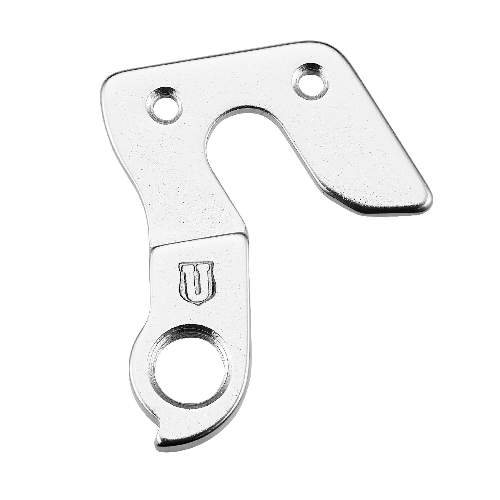 Dropout #1202All Union derailleur hangers are 100% identical to the original ones and come from the same frame manufacturer.Holes: 2-Hole
Position: Inside
Mount: M4-M4
Distance: 19 mm
We suggest to order 2 Dropouts, so you have next time one in spare and have no waiting time.