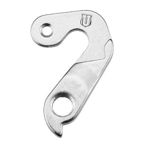 Dropout #1205All Union derailleur hangers are 100% identical to the original ones and come from the same frame manufacturer.Holes: 1-Hole
Position: Outside
Mount: M4
Distance: 34 mm
We suggest to order 2 Dropouts, so you have next time one in spare and have no waiting time.