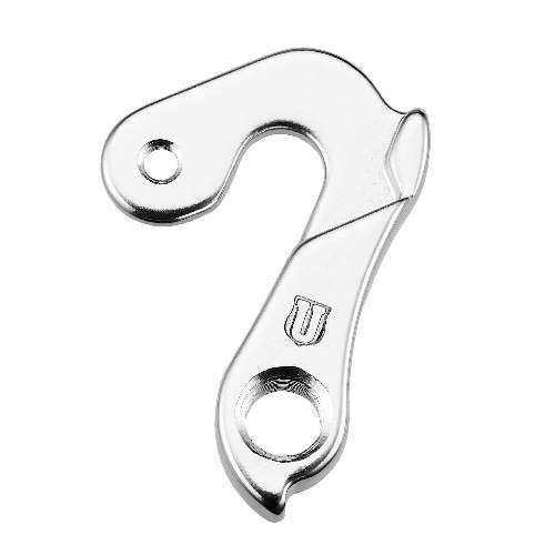 Dropout #1206All Union derailleur hangers are 100% identical to the original ones and come from the same frame manufacturer.Holes: 1-Hole
Position: Outside
Mount: M5
Distance: 35 mm
We suggest to order 2 Dropouts, so you have next time one in spare and have no waiting time.