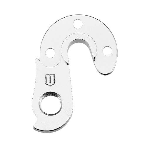 Dropout #1207All Union derailleur hangers are 100% identical to the original ones and come from the same frame manufacturer.Holes: 3-Hole
Position: Inside
Mount: 4mm-4mm-4mm
Distance: 18 mm
We suggest to order 2 Dropouts, so you have next time one in spare and have no waiting time.