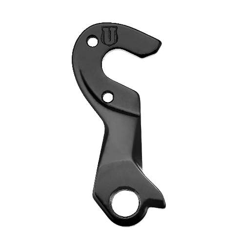 Dropout #1215All Union derailleur hangers are 100% identical to the original ones and come from the same frame manufacturer.Holes: 2-Hole
Position: Inside
Mount: M4-M4
Distance: 20 mm
We suggest to order 2 Dropouts, so you have next time one in spare and have no waiting time.