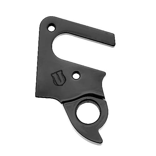 Dropout #1216All Union derailleur hangers are 100% identical to the original ones and come from the same frame manufacturer.Holes: 2-Hole
Position: Inside
Mount: M3-M3
Distance: 21 mm
We suggest to order 2 Dropouts, so you have next time one in spare and have no waiting time.