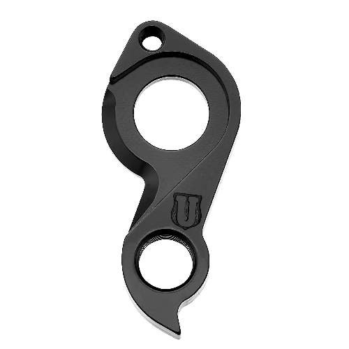 Dropout #1219All Union derailleur hangers are 100% identical to the original ones and come from the same frame manufacturer.Holes: 2-Hole
Position: Inside
Mount: M4-12mm
Distance: 12 mm
We suggest to order 2 Dropouts, so you have next time one in spare and have no waiting time.