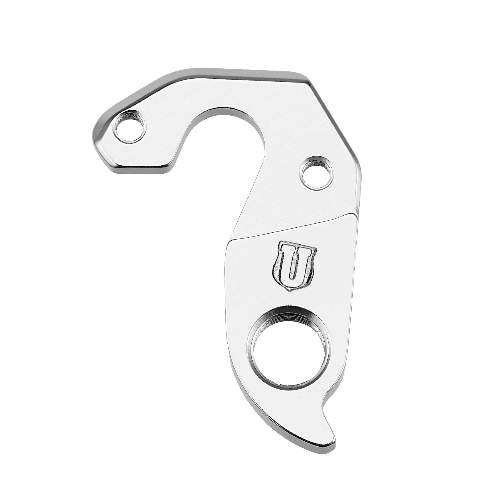 Dropout #1221All Union derailleur hangers are 100% identical to the original ones and come from the same frame manufacturer.Holes: 2-Hole
Position: Outside
Mount: M4-M4
Distance: 25 mm
We suggest to order 2 Dropouts, so you have next time one in spare and have no waiting time.
