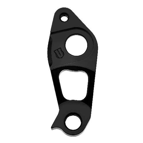 Dropout #1223All Union derailleur hangers are 100% identical to the original ones and come from the same frame manufacturer.Holes: 2-Hole
Position: Outside
Mount: M5-12mm
Distance: 17 mm
We suggest to order 2 Dropouts, so you have next time one in spare and have no waiting time.