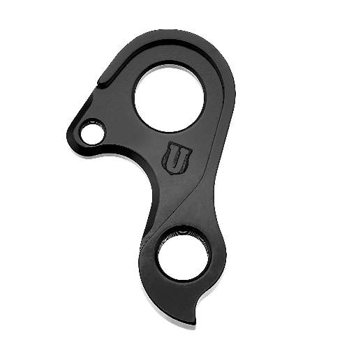 Dropout #1227All Union derailleur hangers are 100% identical to the original ones and come from the same frame manufacturer.Holes: 2-Hole
Position: Outside
Mount: M4-12mm
Distance: 16 mm
We suggest to order 2 Dropouts, so you have next time one in spare and have no waiting time.