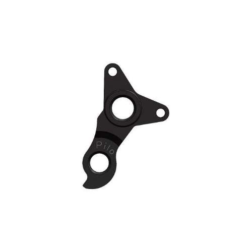 Dropout #1377• CNC manufactured from 6061 alloy for better shifting performance and higher durability • Black anodized finish for better looking and a longer lasting surface quality
Holes: 3-Hole
Position: Outside
Mount: 4mm – 4mm – M12x1.5
Distance: 12 mm
We suggest to order 2 Dropouts, so you have next time one in spare and have no waiting time.