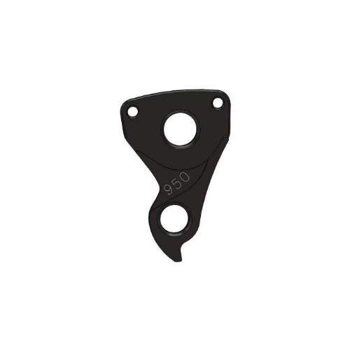 Dropout #1400• CNC manufactured from 6061 alloy for better shifting performance and higher durability • Black anodized finish for better looking and a longer lasting surface quality
Holes: 3-Hole
Position: Outside
Mount: M4 – M4 – M12x1.75
Distance: 15 mm
We suggest to order 2 Dropouts, so you have next time one in spare and have no waiting time.