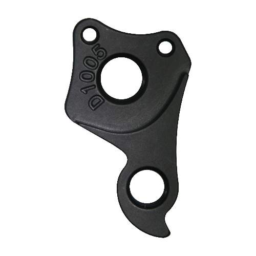 Dropout #1455• CNC manufactured from 6061 alloy for better shifting performance and higher durability • Black anodized finish for better looking and a longer lasting surface quality
Holes: 3-Hole
Position: Outside
Mount: M4 – M4 – M12x1.5
Distance: 14 mm
We suggest to order 2 Dropouts, so you have next time one in spare and have no waiting time.