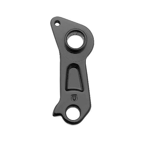Dropout #1713All Union derailleur hangers are 100% identical to the original ones and come from the same frame manufacturer.Holes: 2-Hole
Position: Outside
Mount: M4 – M12x1.5
Distance: 16 mm
We suggest to order 2 Dropouts, so you have next time one in spare and have no waiting time.
