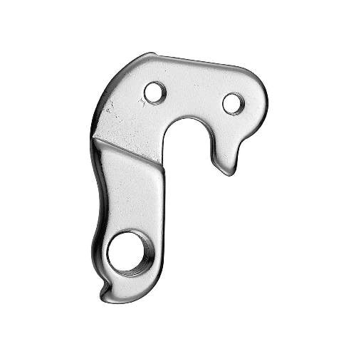 Dropout #0227All Union derailleur hangers are 100% identical to the original ones and come from the same frame manufacturer.Holes: 2-Hole
Position: Inside
Mount: M4 - M4
Distance: 18 mm
We suggest to order 2 Dropouts, so you have next time one in spare and have no waiting time.