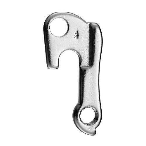 Dropout #0233All Union derailleur hangers are 100% identical to the original ones and come from the same frame manufacturer.Holes: 1-Hole
Position: Outside
Mount: 10mm
Distance: 50 mm
We suggest to order 2 Dropouts, so you have next time one in spare and have no waiting time.