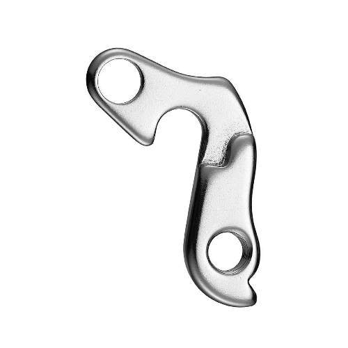 Dropout #0235All Union derailleur hangers are 100% identical to the original ones and come from the same frame manufacturer.Holes: 1-Hole
Position: Outside
Mount: 10mm
Distance: 46 mm
We suggest to order 2 Dropouts, so you have next time one in spare and have no waiting time.