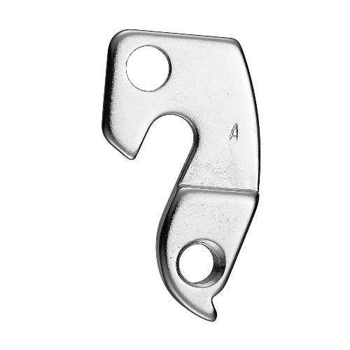 Dropout #0238All Union derailleur hangers are 100% identical to the original ones and come from the same frame manufacturer.Holes: 1-Hole
Position: Outside
Mount: 10mm
Distance: 46 mm
We suggest to order 2 Dropouts, so you have next time one in spare and have no waiting time.