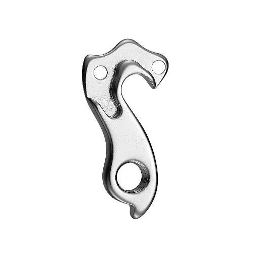Dropout #0246All Union derailleur hangers are 100% identical to the original ones and come from the same frame manufacturer.Holes: 2-Hole
Position: Inside
Mount: 4mm - 4mm
Distance: 19 mm
We suggest to order 2 Dropouts, so you have next time one in spare and have no waiting time.