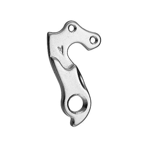 Dropout #0248All Union derailleur hangers are 100% identical to the original ones and come from the same frame manufacturer.Holes: 2-Hole
Position: Inside
Mount: M4 - M4
Distance: 14 mm
We suggest to order 2 Dropouts, so you have next time one in spare and have no waiting time.