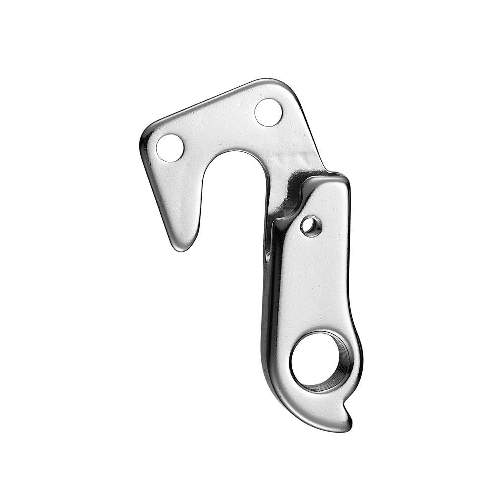 Dropout #0250All Union derailleur hangers are 100% identical to the original ones and come from the same frame manufacturer.Holes: 3-Hole
Position: Outside
Mount: M3 - 4mm - 4mm
Distance: 14 mm
We suggest to order 2 Dropouts, so you have next time one in spare and have no waiting time.