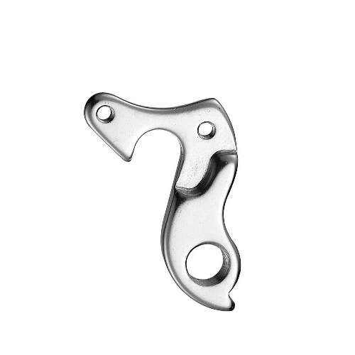 Dropout #0255All Union derailleur hangers are 100% identical to the original ones and come from the same frame manufacturer.Holes: 2-Hole
Position: Outside
Mount: M4 - M4
Distance: 23 mm
We suggest to order 2 Dropouts, so you have next time one in spare and have no waiting time.