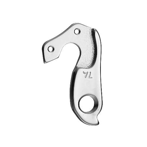 Dropout #0271All Union derailleur hangers are 100% identical to the original ones and come from the same frame manufacturer.Holes: 2-Hole
Position: Outside
Mount: M3 - M3
Distance: 17 mm
We suggest to order 2 Dropouts, so you have next time one in spare and have no waiting time.