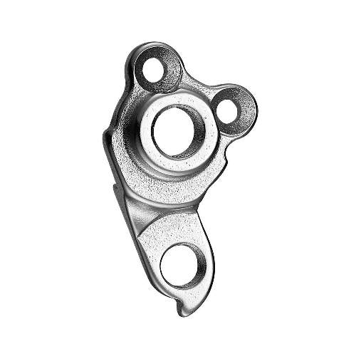 Dropout #0273All Union derailleur hangers are 100% identical to the original ones and come from the same frame manufacturer.Holes: 3-Hole
Position: Outside
Mount: 4mm - 4mm - M12x1.5
Distance: 19 mm
We suggest to order 2 Dropouts, so you have next time one in spare and have no waiting time.
