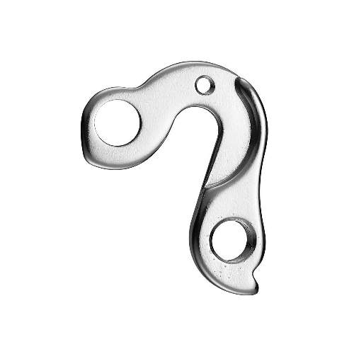 Dropout #0275All Union derailleur hangers are 100% identical to the original ones and come from the same frame manufacturer.Holes: 2-Hole
Position: Outside
Mount: M4 - 10mm
Distance: 21 mm
We suggest to order 2 Dropouts, so you have next time one in spare and have no waiting time.