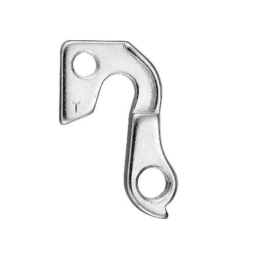 Dropout #0284All Union derailleur hangers are 100% identical to the original ones and come from the same frame manufacturer.Holes: 1-Hole
Position: Outside
Mount: M8
Distance: 41 mm
We suggest to order 2 Dropouts, so you have next time one in spare and have no waiting time.