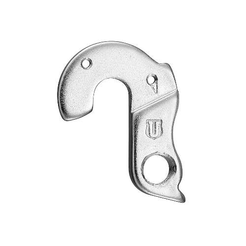 Dropout #0293All Union derailleur hangers are 100% identical to the original ones and come from the same frame manufacturer.Holes: 2-Hole
Position: Outside
Mount: M3 - M3
Distance: 21 mm
We suggest to order 2 Dropouts, so you have next time one in spare and have no waiting time.
