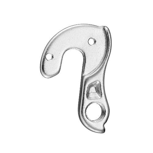 Dropout #0303All Union derailleur hangers are 100% identical to the original ones and come from the same frame manufacturer.Holes: 2-Hole
Position: Outside
Mount: M4 - M4
Distance: 22 mm
We suggest to order 2 Dropouts, so you have next time one in spare and have no waiting time.