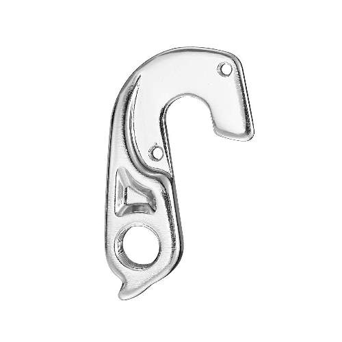 Dropout #0324All Union derailleur hangers are 100% identical to the original ones and come from the same frame manufacturer.Holes: 2-Hole
Position: Inside
Mount: M3 - M3
Distance: 24 mm
We suggest to order 2 Dropouts, so you have next time one in spare and have no waiting time.
