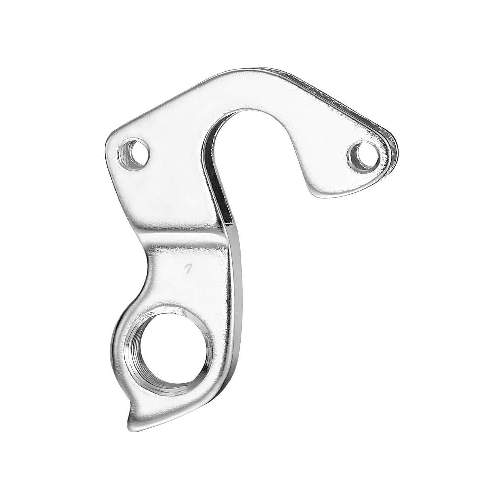 Dropout #0334All Union derailleur hangers are 100% identical to the original ones and come from the same frame manufacturer.Holes: 2-Hole
Position: Inside/Outside
Mount: M3 - M3
Distance: 28 mm
We suggest to order 2 Dropouts, so you have next time one in spare and have no waiting time.