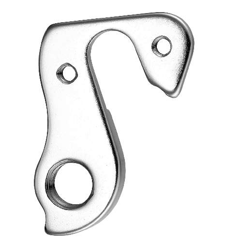 Dropout #0339All Union derailleur hangers are 100% identical to the original ones and come from the same frame manufacturer.Holes: 2-Hole
Position: Outside
Mount: M4 - M4
Distance: 21 mm
We suggest to order 2 Dropouts, so you have next time one in spare and have no waiting time.