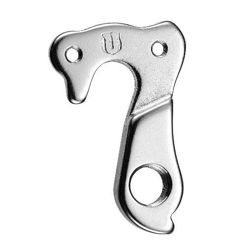 Dropout #0390All Union derailleur hangers are 100% identical to the original ones and come from the same frame manufacturer.Holes: 2-Hole
Position: Outside
Mount: M4 - M4
Distance: 21 mm
We suggest to order 2 Dropouts, so you have next time one in spare and have no waiting time.