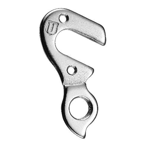 Dropout #0400All Union derailleur hangers are 100% identical to the original ones and come from the same frame manufacturer.Holes: 2-Hole
Position: Outside
Mount: M4 - M4
Distance: 22 mm
We suggest to order 2 Dropouts, so you have next time one in spare and have no waiting time.