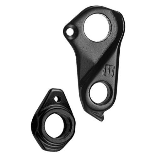 Dropout #0406All Union derailleur hangers are 100% identical to the original ones and come from the same frame manufacturer.Holes: 2-Hole
Position: Inside
Mount: 4mm - 12mm
Distance: 11 mm
We suggest to order 2 Dropouts, so you have next time one in spare and have no waiting time.