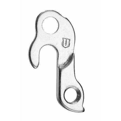 Dropout #0417All Union derailleur hangers are 100% identical to the original ones and come from the same frame manufacturer.Holes: 1-Hole
Position: Outside
Mount: 10mm
Distance: 44 mm
We suggest to order 2 Dropouts, so you have next time one in spare and have no waiting time.