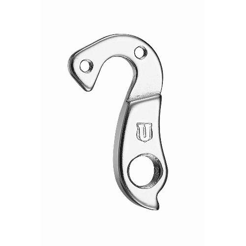 Dropout #0428All Union derailleur hangers are 100% identical to the original ones and come from the same frame manufacturer.Holes: 2-Hole
Position: Outside
Mount: M4 - M4
Distance: 17 mm
We suggest to order 2 Dropouts, so you have next time one in spare and have no waiting time.