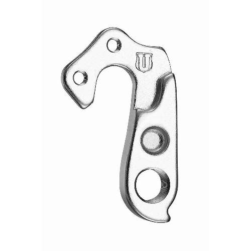 Dropout #0436All Union derailleur hangers are 100% identical to the original ones and come from the same frame manufacturer.Holes: 2-Hole
Position: Outside
Mount: M4 - M4
Distance: 14 mm
We suggest to order 2 Dropouts, so you have next time one in spare and have no waiting time.