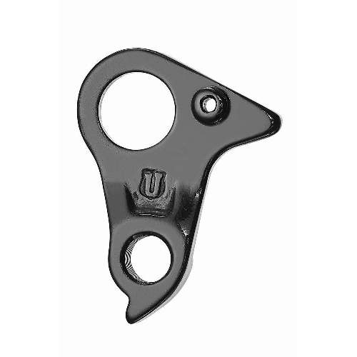 Dropout #0449All Union derailleur hangers are 100% identical to the original ones and come from the same frame manufacturer.Holes: 2-Hole
Position: Inside
Mount: M4 - 15mm
Distance: 15 mm
We suggest to order 2 Dropouts, so you have next time one in spare and have no waiting time.