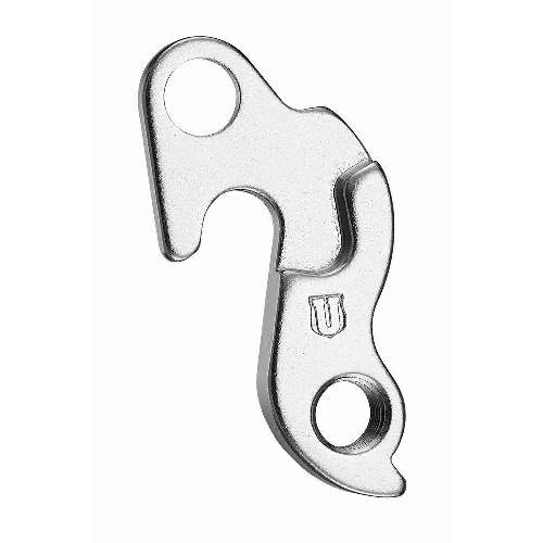 Dropout #0454All Union derailleur hangers are 100% identical to the original ones and come from the same frame manufacturer.Holes: 1-Hole
Position: Outside
Mount: 10mm
Distance: 45 mm
We suggest to order 2 Dropouts, so you have next time one in spare and have no waiting time.