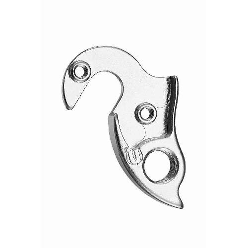 Dropout #0457All Union derailleur hangers are 100% identical to the original ones and come from the same frame manufacturer.Holes: 2-Hole
Position: Outside
Mount: M4 - M4
Distance: 23 mm
We suggest to order 2 Dropouts, so you have next time one in spare and have no waiting time.