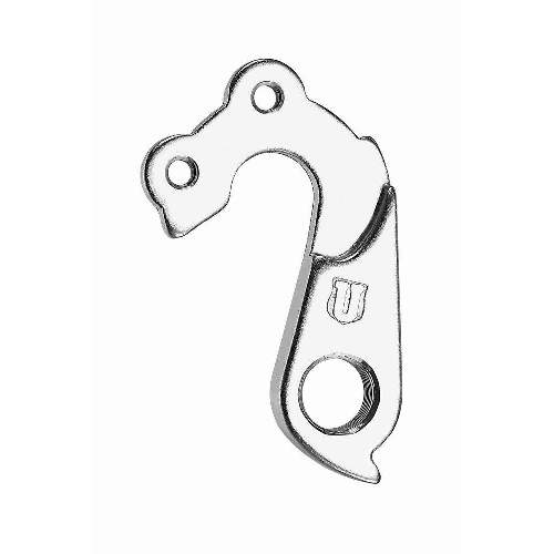 Dropout #0463All Union derailleur hangers are 100% identical to the original ones and come from the same frame manufacturer.Holes: 2-Hole
Position: Outside
Mount: M4 - M4
Distance: 15 mm
We suggest to order 2 Dropouts, so you have next time one in spare and have no waiting time.