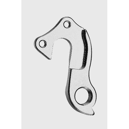 Dropout #0471All Union derailleur hangers are 100% identical to the original ones and come from the same frame manufacturer.Holes: 2-Hole
Position: Outside
Mount: M4 - M4
Distance: 18 mm
We suggest to order 2 Dropouts, so you have next time one in spare and have no waiting time.