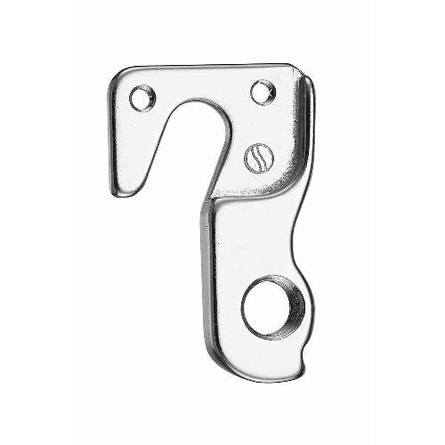 Dropout #0473All Union derailleur hangers are 100% identical to the original ones and come from the same frame manufacturer.Holes: 2-Hole
Position: Outside
Mount: M4 - M4
Distance: 20 mm
We suggest to order 2 Dropouts, so you have next time one in spare and have no waiting time.