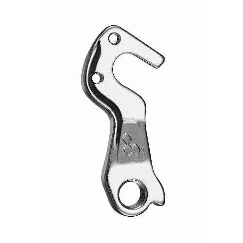 Dropout #0474All Union derailleur hangers are 100% identical to the original ones and come from the same frame manufacturer.Holes: 2-Hole
Position: Outside
Mount: M4 - M4
Distance: 16 mm
We suggest to order 2 Dropouts, so you have next time one in spare and have no waiting time.