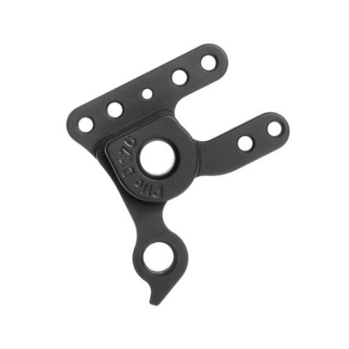 Dropout #0539• CNC manufactured from 6061 alloy for better shifting performance and higher durability • Black anodized finish for better looking and a longer lasting surface quality
Holes: Sonder
Position: Outside
Mount: M6 - M6 - M6 - M6 - M6 - M6
Distance: 10 mm
We suggest to order 2 Dropouts, so you have next time one in spare and have no waiting time.