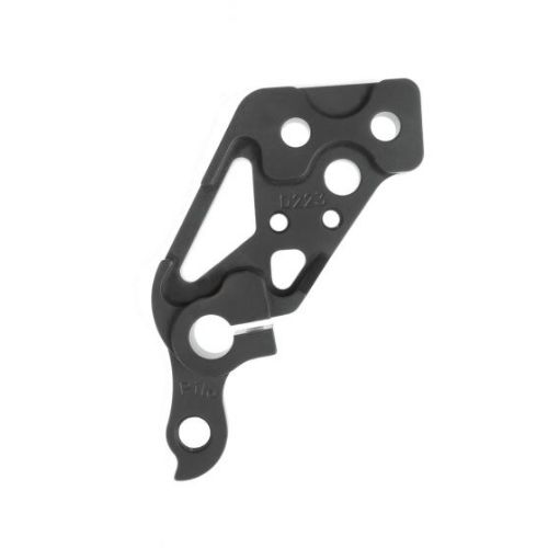 Dropout #0572• CNC manufactured from 6061 alloy for better shifting performance and higher durability • Black anodized finish for better looking and a longer lasting surface quality
Holes: Sonder
Position: Outside
Mount: M6 - M6 - 8mm - 8mm - 12mm
Distance: 16 mm
We suggest to order 2 Dropouts, so you have next time one in spare and have no waiting time.